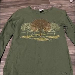 Decorated originals green tree long sleeve